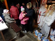 Rozsvícení stromečku v obci Vlkava